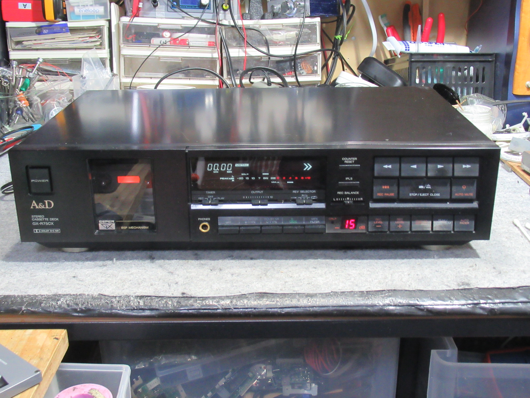 A＆D GX-R75CX ヘッドのアース線断線ほか – Audiolife － Enjoy your