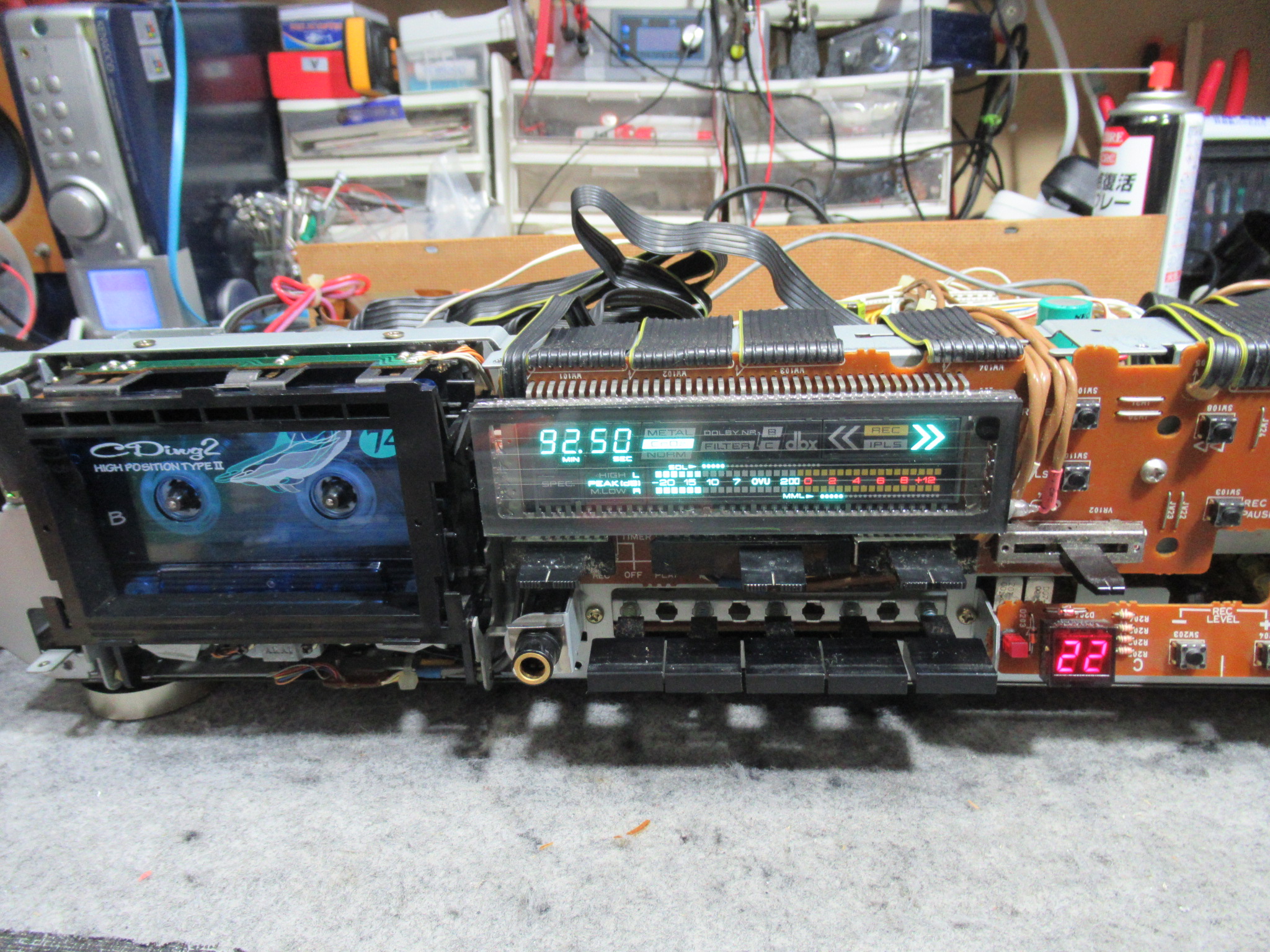 A＆D GX-R75CX ヘッドのアース線断線ほか – Audiolife － Enjoy your