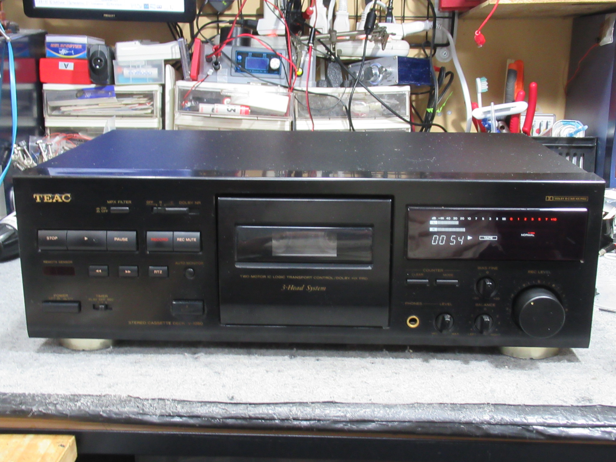 TEAC V-1050 キャプスタンモーター交換ほか – Audiolife － Enjoy your