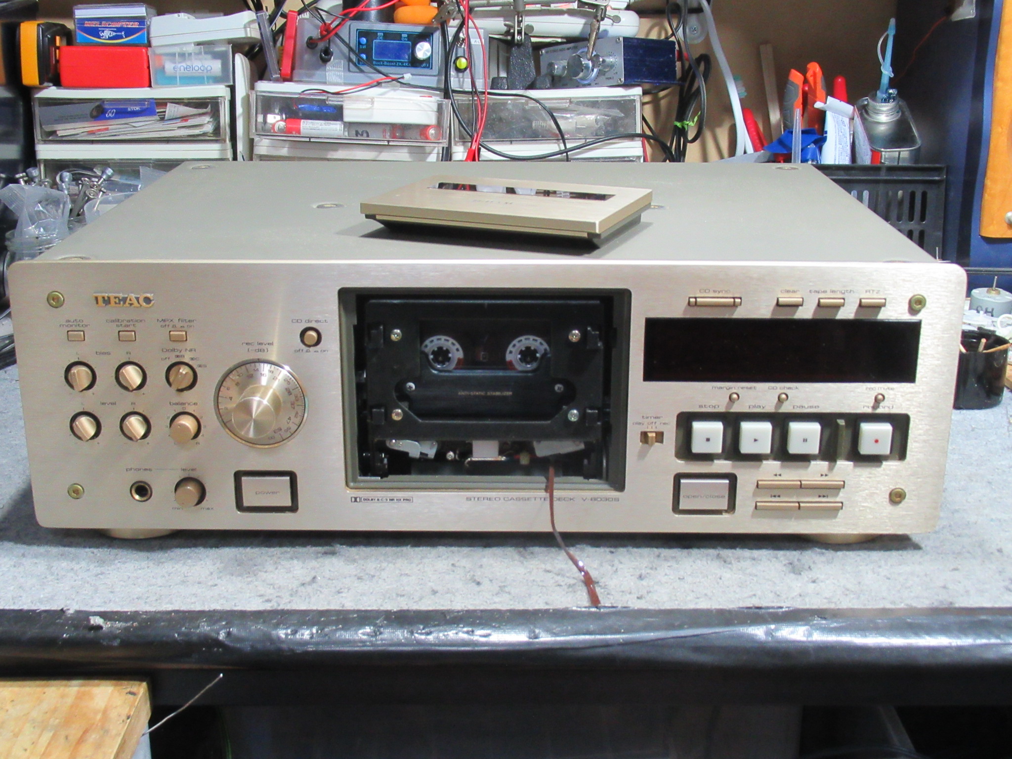 TEAC V-8030S テープの巻き付き – Audiolife － Enjoy your audio life!!