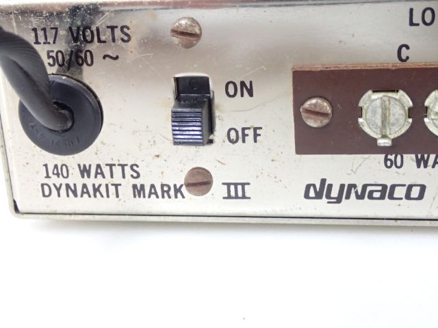 高額買取実施中!!】希少 Dynaco Mk III 管球式モノラルパワーアンプ