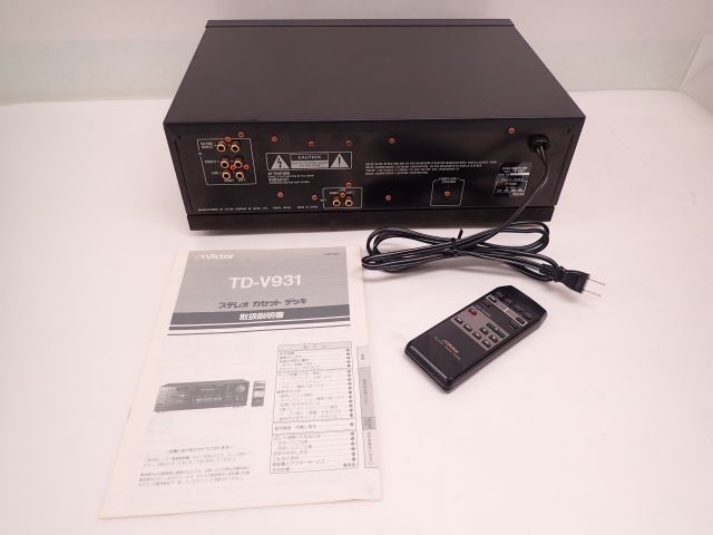 高額買取実施中!!】Victor ビクター カセットデッキ TD-V931