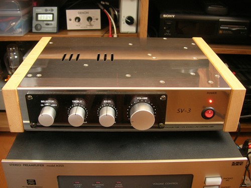 もう一つのプリアンプ サンバレー SV-3 - as call quietly to
