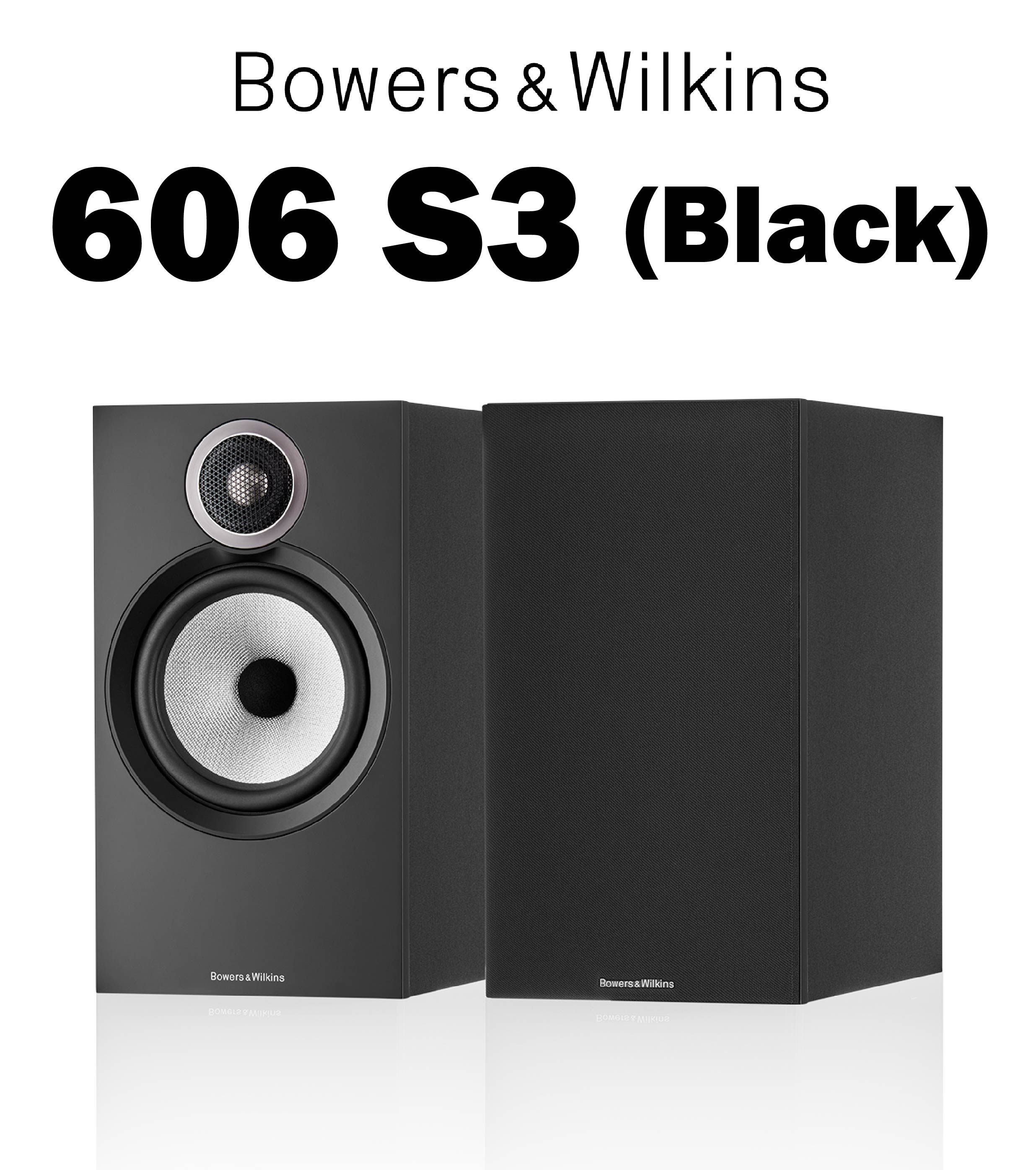 Bowers & Wilkins 606 S3 （ペア） ブックシェルフスピーカー – CORE