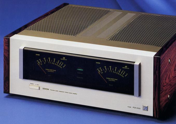 DENON POA-3000 Specifications Denon / Den On