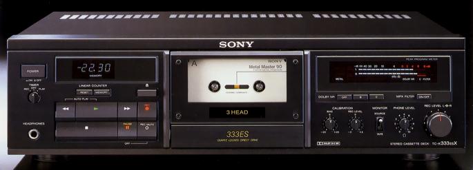 SONY TC-K333ESX Specification Sony