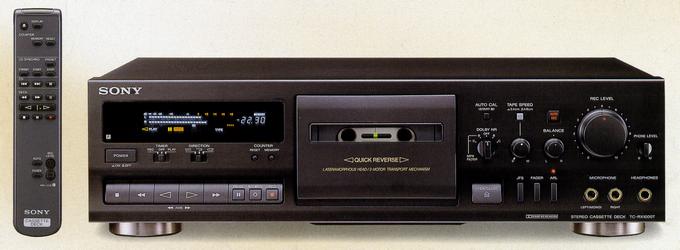 SONY TC-RX1000T Specifications Sony