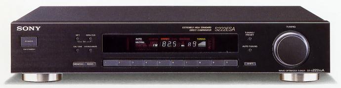 Specifications of SONY ST-S222ESA Sony