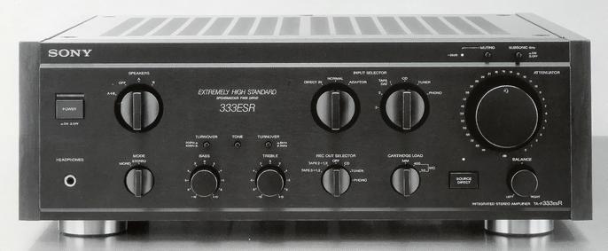 Specifications of SONY TA-F333ESR Sony