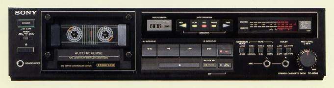 Specifications of SONY TC-R302 Sony