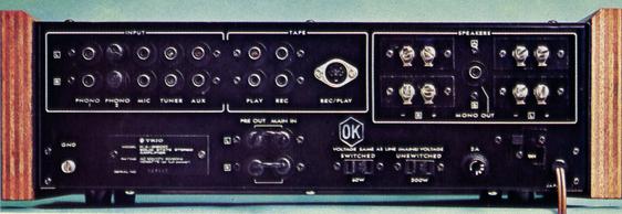 Trio of TRIO KA 2600 specifications