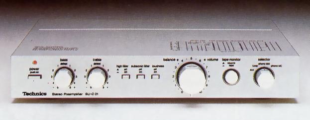 Technics/Panasonic SU-C01 Specs Technics/Panasonic