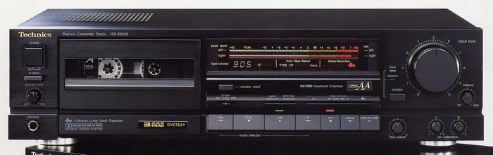 Technics RS-B905 Specifications Technics