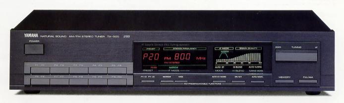 YAMAHA TX 500 specifications Yamaha