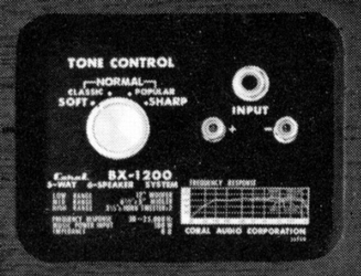 CORAL BX-1200の仕様 コーラル