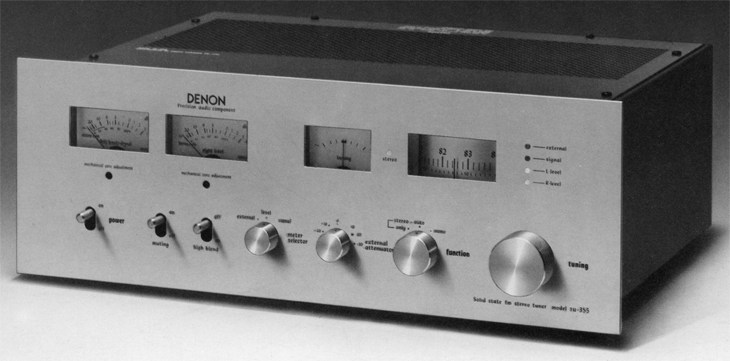 DENON TU-355の仕様 デノン/デンオン