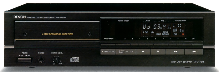 DENON DCD-73Mの仕様 デノン/デンオン