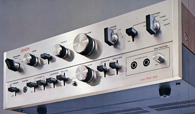 DENON PMA-500の仕様 デノン/デンオン