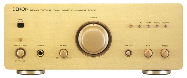 DENON UPA-F07の仕様 デノン/デンオン