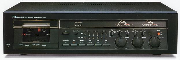 Nakamichi 581の仕様 ナカミチ