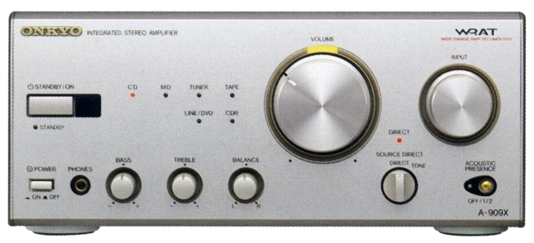 ゆう&あみぃ ONKYO A-909X プリメインアンプ ゆう&あみぃ ONKYO A-909X