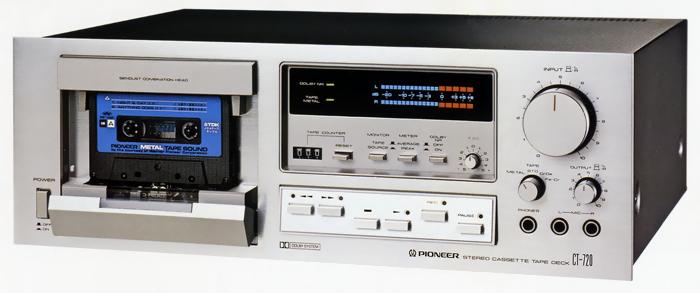 Pioneer CT-720の仕様 パイオニア