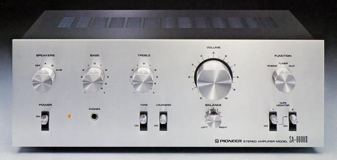 Pioneer SA-6600IIの仕様 パイオニア