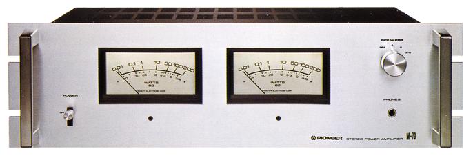 Pioneer M-73の仕様 パイオニア