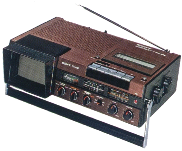 SONY ソニー ラジカセテレビ FX-402A 1978年 SONY - SONY ソニー