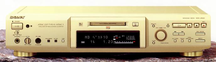 SONY MDS-JE640の仕様 ソニー