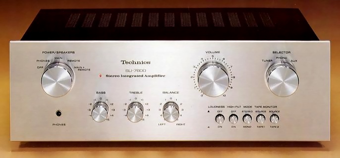 Technics SU-7600の仕様 テクニクス