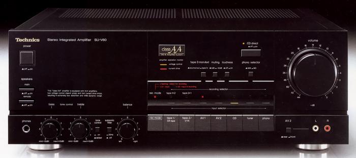 Technics/Panasonic SU-V80の仕様 テクニクス/パナソニック