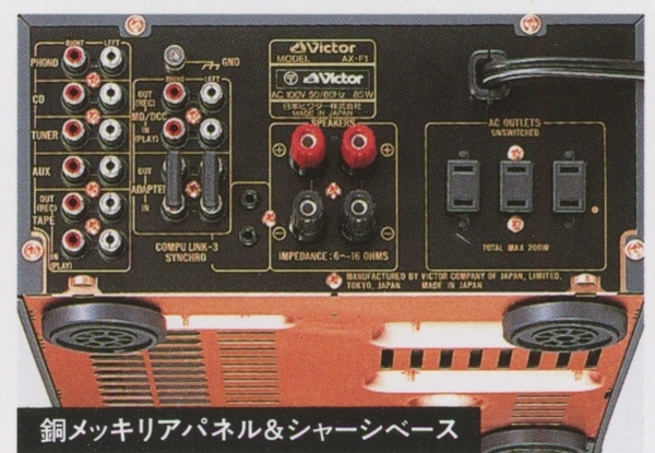 VICTOR AX-F1の仕様 ビクター