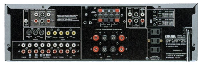 YAMAHA DSP-A592の仕様 ヤマハ