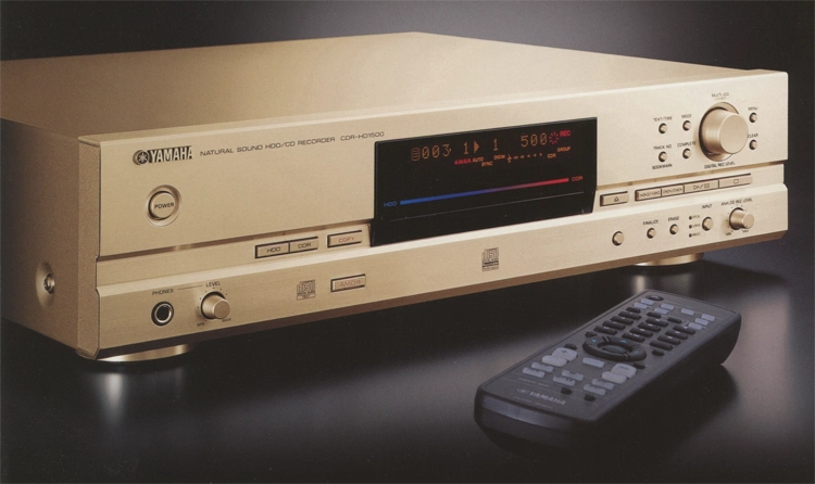 YAMAHA HDD/CDレコーダー ゴールド CDR-HD1500(N) YAMAHA HDD/CD
