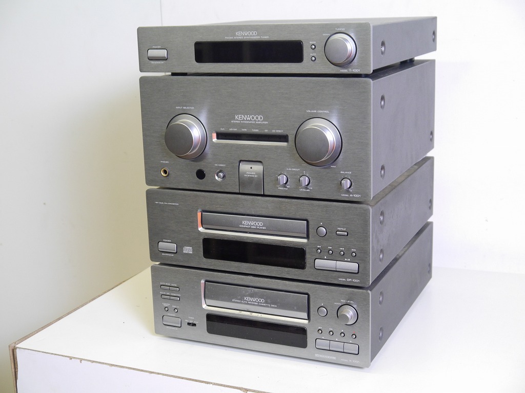 KENWOOD/ケンウッド A-1001/DP-1001/GE-1001/T-1001 システムコンポ