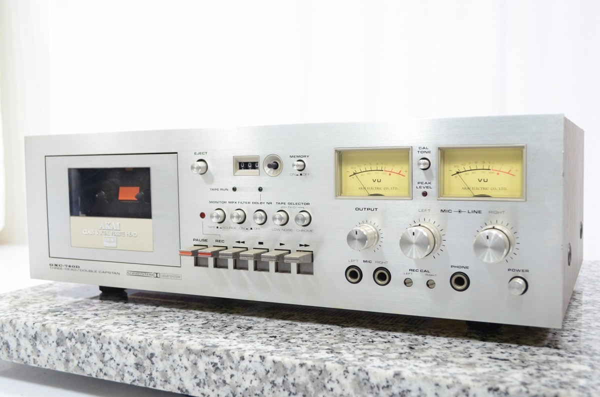 AKAI/アカイ ステレオカセットデッキ GXC-740D 買取情報 | オーディオ