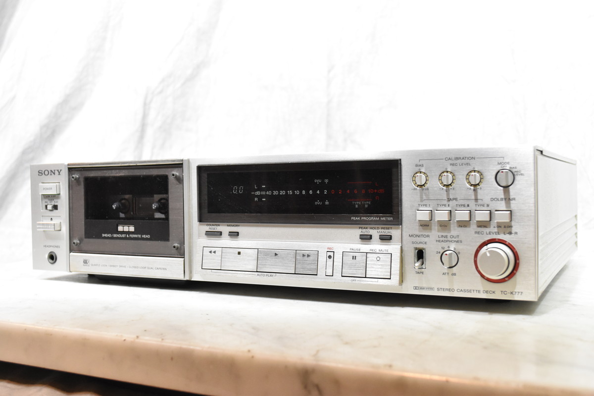 SONY ソニー カセットデッキ TC-K777 | オーディオの買取屋さん