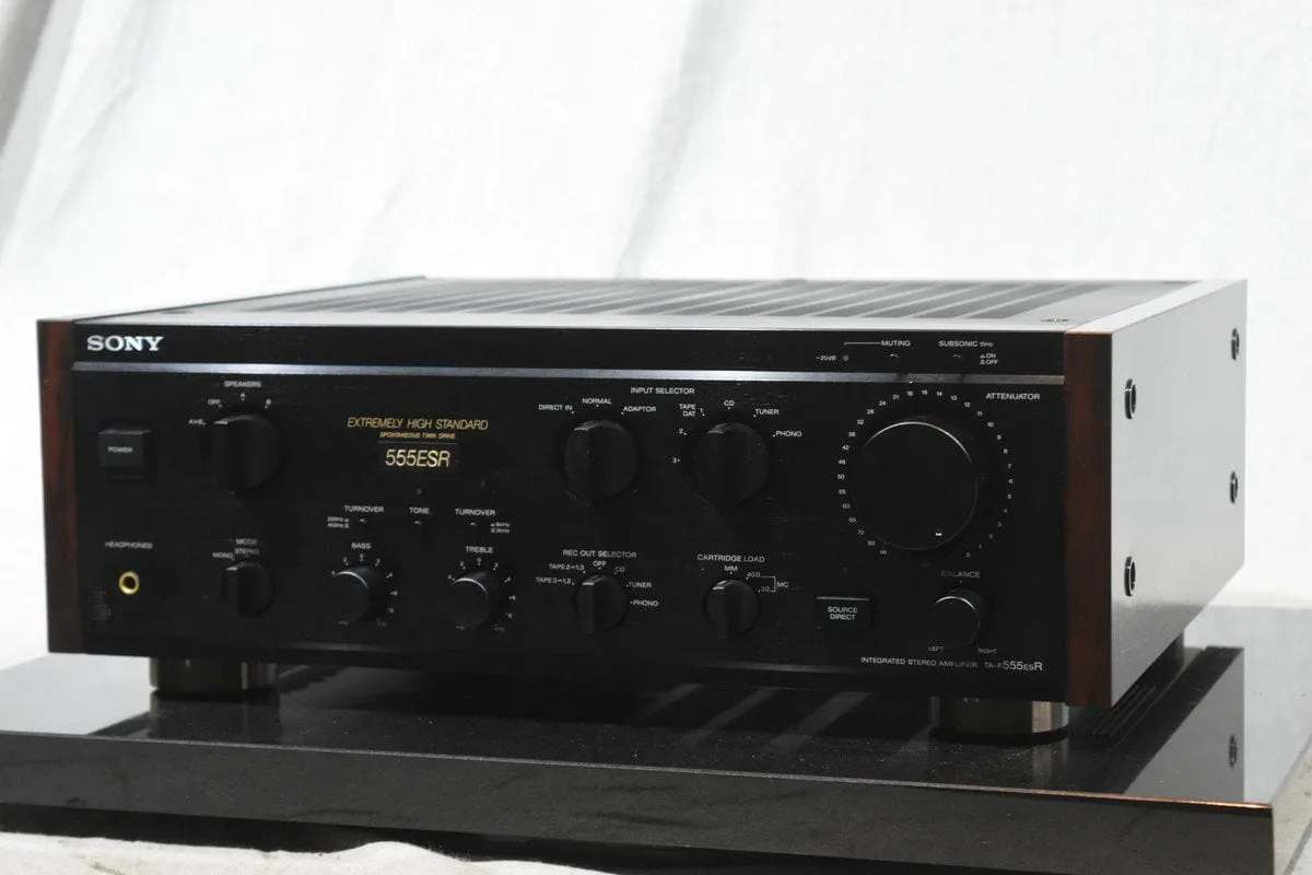 SONY ソニー プリメインアンプ TA-F555ESR | オーディオの買取屋さん