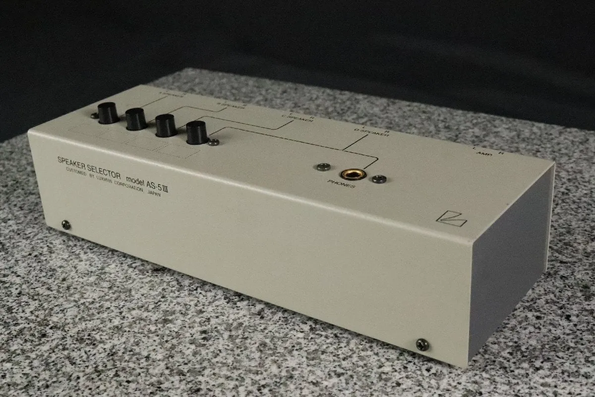 LUXMAN AS-5III スピーカーセレクター ラックスマン | オーディオの