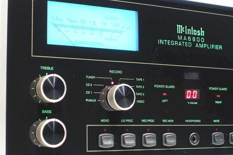 McIntosh マッキントッシュ MA6800 プリメインアンプ 正規品を群馬県