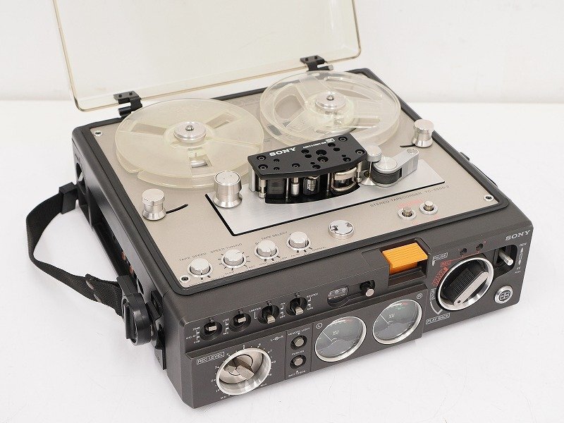 SONY TC-5550-2 デンスケ ポータブルオープンリールデッキ 5号空リール