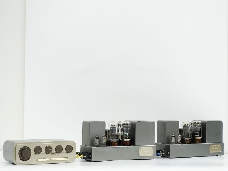 QUAD クォード QUADⅡ/22 真空管 モノラルパワーアンプペア プリアンプ