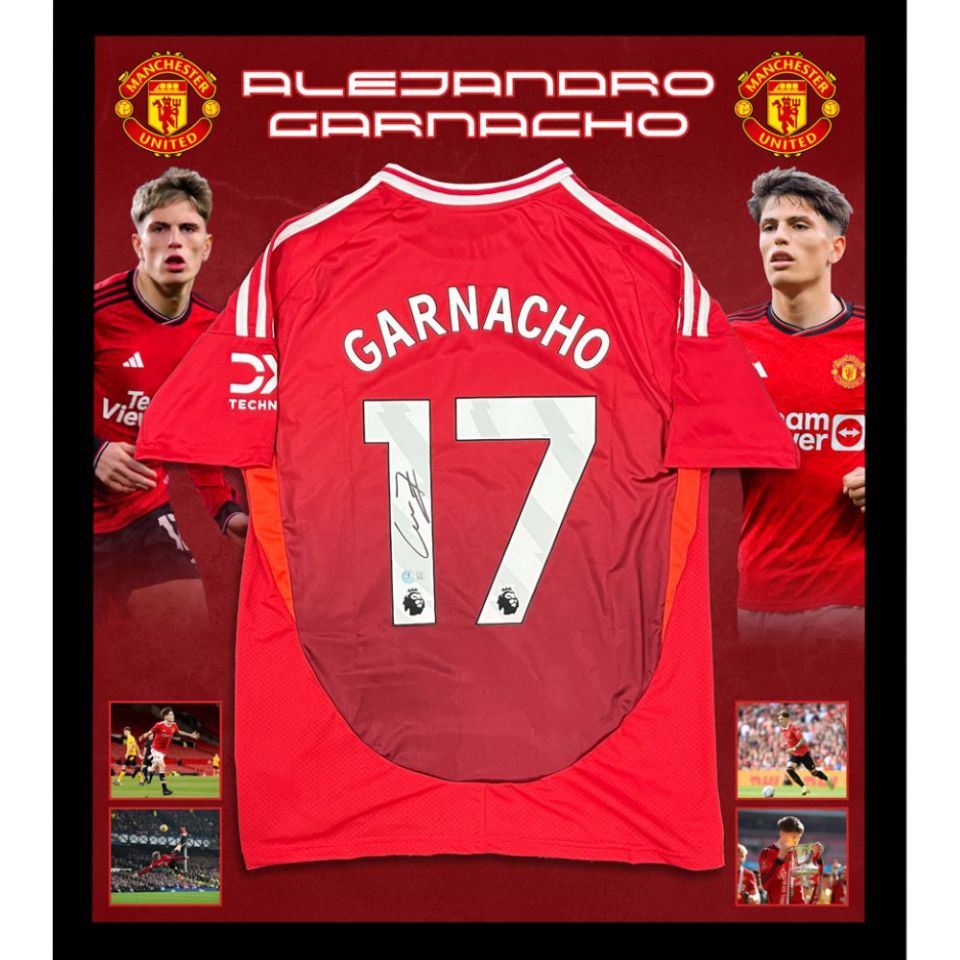 アレハンドロ・ガルナチョ【直筆サイン入り】 マンチェスター