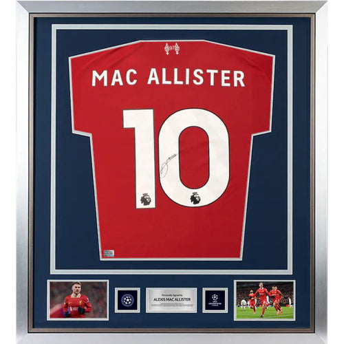 ダルウィン ヌニェス サイン ユニフォーム 額縁入り リバプール