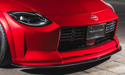 RZ34 フェアレディZ BLACK LABEL フロントアンダーディフューザー FRP