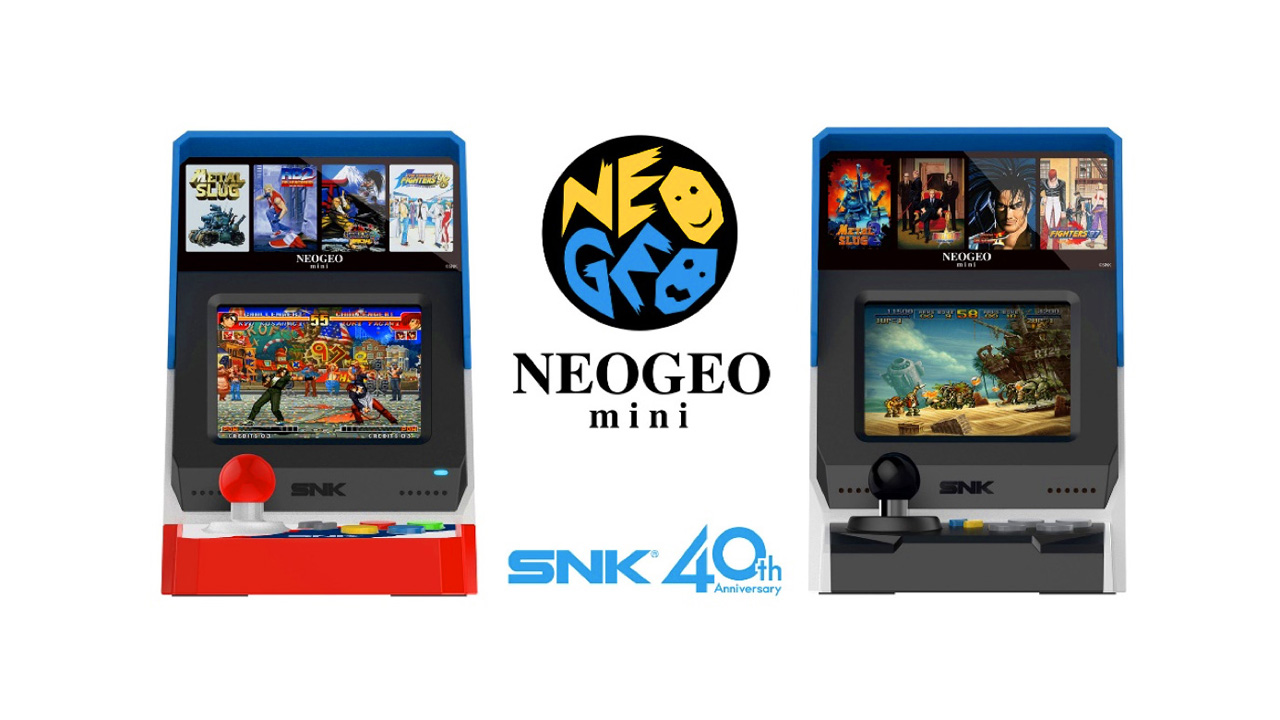 SNKブランド40周年を記念したゲーム機「NEOGEO mini」生産終了
