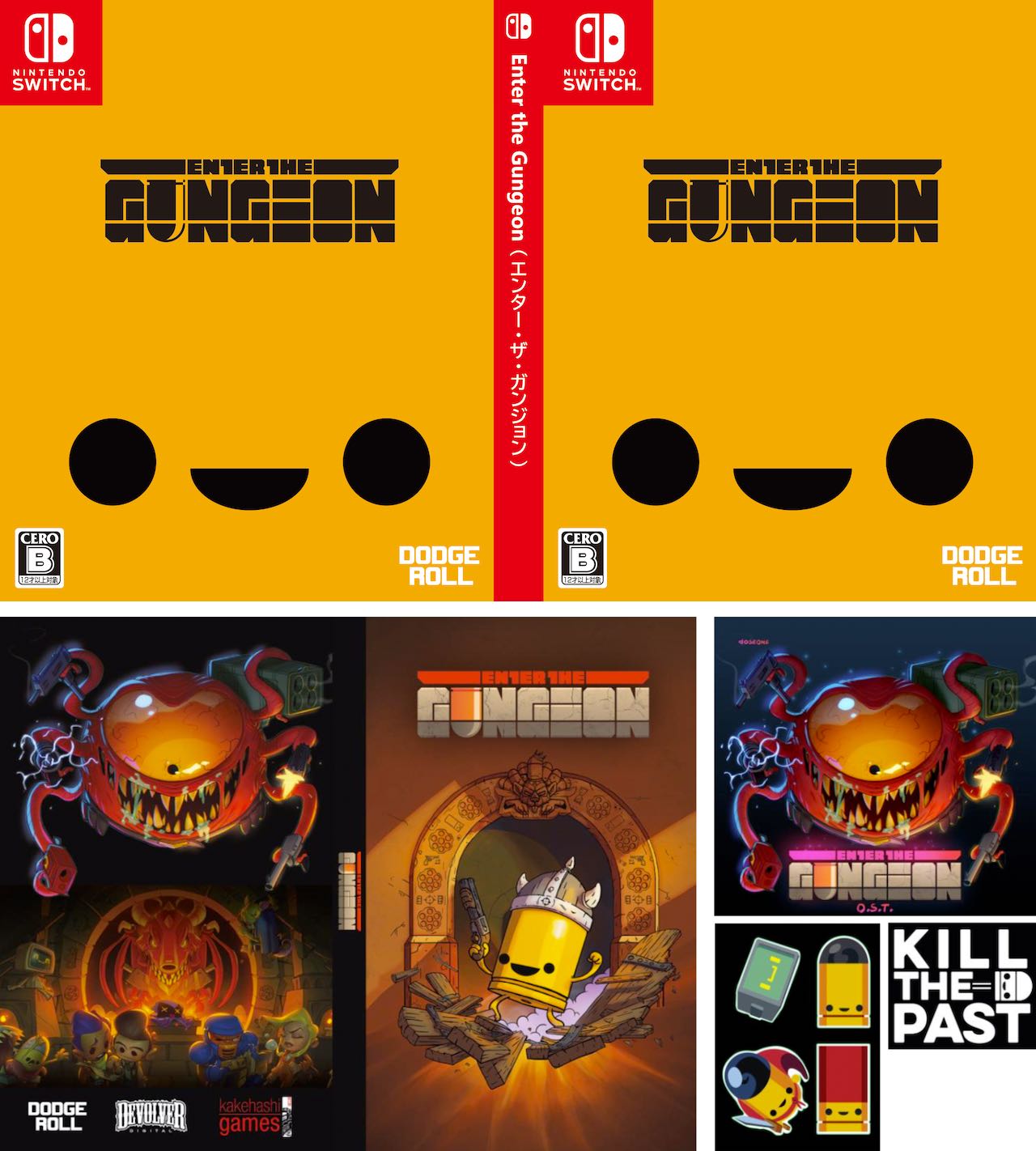 ダンジョン探索＆弾幕2Dアクション『Enter the Gungeon』Nintendo