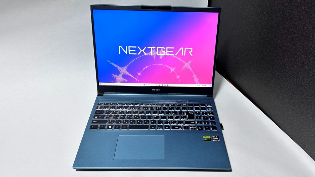 マウスコンピューターNEXTGEARのゲーミングノート「J6-A5G60GN-A」を