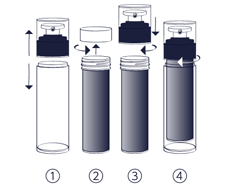 アクア ド ルナ スキンケア オールインワン ゲル用容器 | 日本